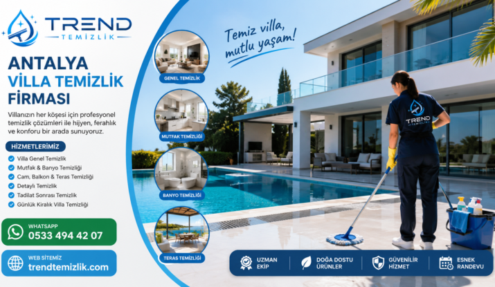 Antalya Villa Temizlik Firması
