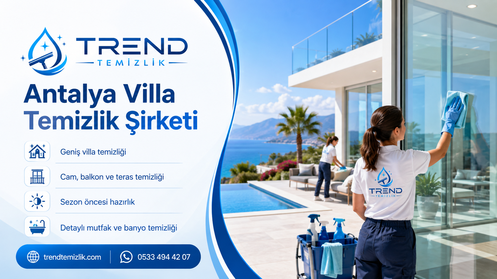 Antalya Villa Temizlik Şirketi
